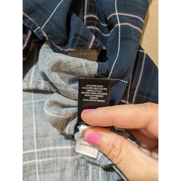 Torrid Women's Ava Stretch Challis Lace Trim Cami Navy/Pink Size 1 - Picture 7 of 10